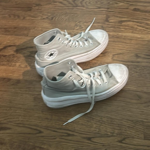 Light green platform converse - Picture 2 of 3